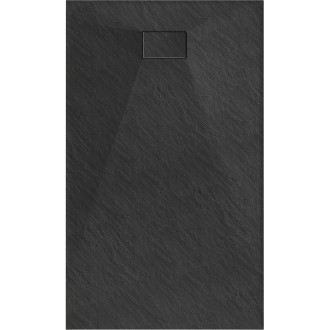 Mexen HUGO Sprchová vanička SMC obdélníková 80x140x2,6 cm, černá 42708014