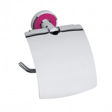 BEMETA TREND-I: Držák toaletního papíru s krytem, růžová 104112018f