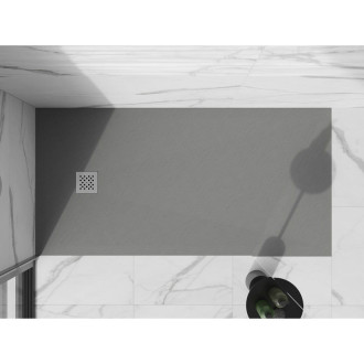 Mexen STONE+ sprchová vanička, obdélníková 70x180x2,5 cm, šedo-beton 44617018