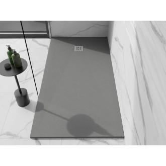 Mexen STONE+ sprchová vanička, obdélníková 70x180x2,5 cm, šedo-beton 44617018