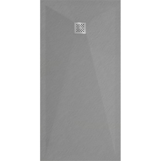 Mexen STONE+ sprchová vanička, obdélníková 70x180x2,5 cm, šedo-beton 44617018