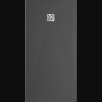 Mexen STONE+ sprchová vanička, obdélníková 70x160x2,5 cm, antracit 44717016