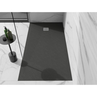 Mexen STONE+ sprchová vanička, obdélníková 70x180x2,5 cm, antracit 44717018