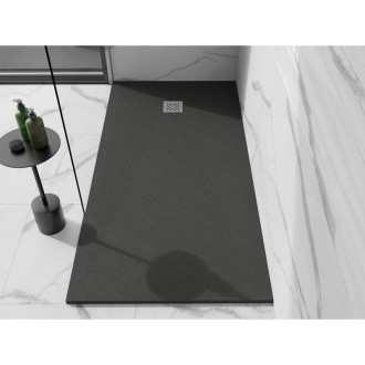 Mexen STONE+ sprchová vanička, obdélníková 70x180x2,5 cm, antracit 44717018