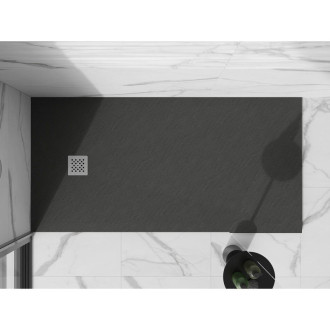 Mexen STONE+ sprchová vanička, obdélníková 70x180x2,5 cm, antracit 44717018