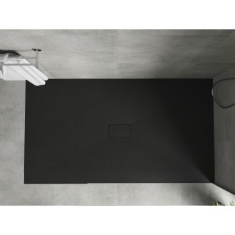 Mexen HUGO Sprchová vanička SMC, čtvercová 100x170x2,6 cm, černá 42701017