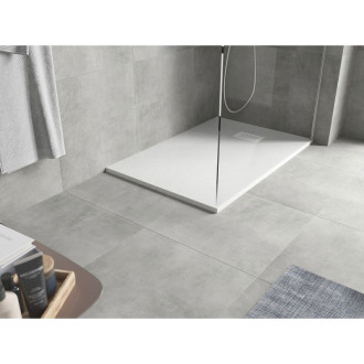 Mexen Hugo obdélníková sprchová vanička SMC 130 x 80 cm, bílá, bílý kryt - 42108013-W