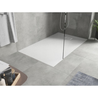 Mexen Hugo obdélníková sprchová vanička SMC 160 x 80 cm, bílá, bílý kryt - 42108016-W