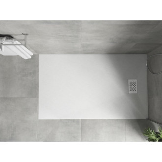 Mexen Hugo obdélníková sprchová vanička SMC 160 x 80 cm, bílá, bílý kryt - 42108016-W