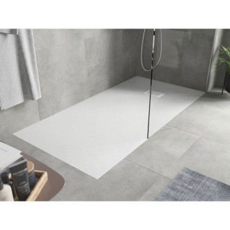 Mexen Hugo obdélníková sprchová vanička SMC 180 x 80 cm, bílá, bílý kryt - 42108018-W