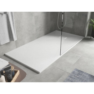 Mexen Hugo obdélníková sprchová vanička SMC 180 x 80 cm, bílá, bílý kryt - 42108018-W