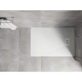 Mexen Hugo obdélníková sprchová vanička SMC 130 x 90 cm, bílá, bílý kryt - 42109013-W