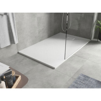 Mexen Hugo obdélníková sprchová vanička SMC 160 x 90 cm, bílá, bílý kryt - 42109016-W