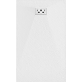 Mexen Hugo obdélníková sprchová vanička SMC 160 x 90 cm, bílá, bílý kryt - 42109016-W