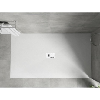 Mexen Hugo obdélníková sprchová vanička SMC 150 x 100 cm, bílá, bílý kryt - 42101015-W