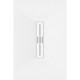 Mexen Toro obdélníková sprchová vanička SMC 130 x 80 cm, bílá, bílý kryt - 43108013-W