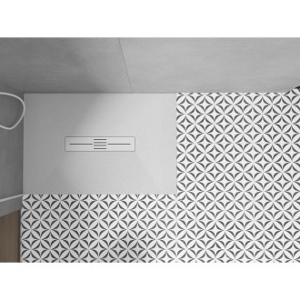 Mexen Toro obdélníková sprchová vanička SMC 130 x 90 cm, bílá, bílý kryt - 43109013-W