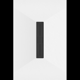 Mexen Toro obdélníková sprchová vanička SMC 140 x 80 cm, bílá, černý kryt - 43108014-B