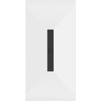 Mexen Toro obdélníková sprchová vanička SMC 180 x 90 cm, bílá, černý kryt - 43109018-B
