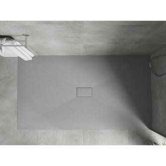Mexen HUGO Sprchová vanička SMC, obdélníková, 100x200x2,6 cm, šedá 42611020