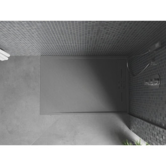 Mexen Amon obdélníková sprchová vanička SMC 100 x 80 cm, šedá - 4F618010