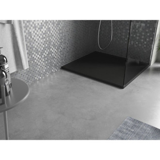 Mexen Amon obdélníková sprchová vanička SMC 100 x 90 cm, černá - 4F709010