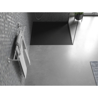 Mexen Amon obdélníková sprchová vanička SMC 100 x 90 cm, černá - 4F709010