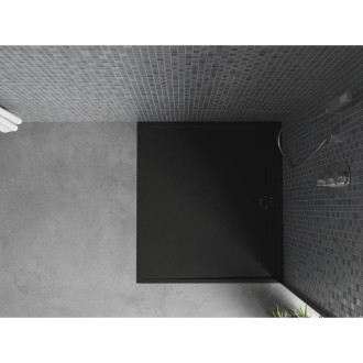 Mexen Amon obdélníková sprchová vanička SMC 100 x 90 cm, černá - 4F709010