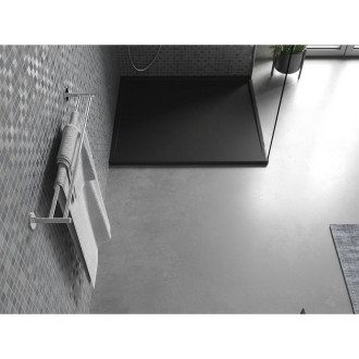 Mexen Amon obdélníková sprchová vanička SMC 100 x 90 cm, černá - 4F709010