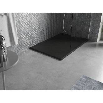 Mexen Amon obdélníková sprchová vanička SMC 130 x 90 cm, černá - 4F709013