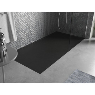 Mexen Amon obdélníková sprchová vanička SMC 160 x 90 cm, černá - 4F709016