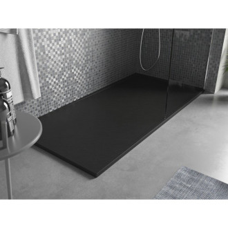 Mexen Amon obdélníková sprchová vanička SMC 160 x 90 cm, černá - 4F709016
