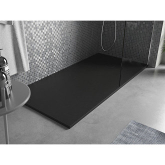 Mexen Bert obdélníková sprchová vanička SMC 150 x 90 cm, černá - 4K709015