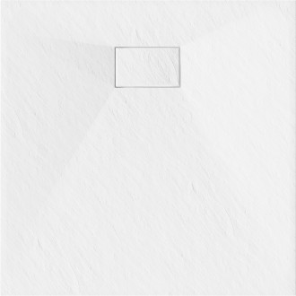 Mexen HUGO sprchová vanička SMC, čtvercová 80x80x2,6 cm, bílá 42108080