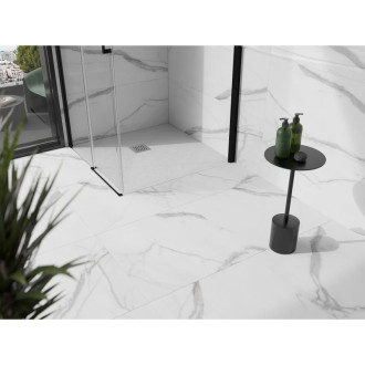 Mexen STONE+ sprchová vanička, čtvercová 70x70x2,5 cm, bílá 44107070