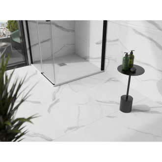 Mexen STONE+ sprchová vanička, čtvercová 70x70x2,5 cm, bílá 44107070