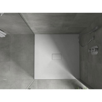Mexen HUGO Sprchová vanička  SMC, obdélníková, 100x100x2,6 cm, bílá 42101010