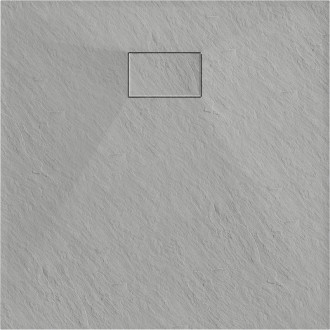 Mexen HUGO čtvercová sprchová vanička SMC 80x80x2,6 cm, šedá 42618080