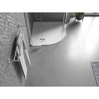 Mexen Bert půlkruhová sprchová vanička SMC 90 x 90 cm, bílá - 4KR109090