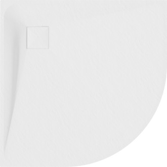 Mexen Bert půlkruhová sprchová vanička SMC 90 x 90 cm, bílá - 4KR109090