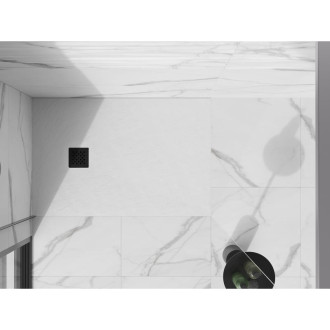 Krytka sprchové vaničky Mexen Stone+, černý - 44910070