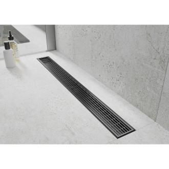 Mexen M33 70 cm - Rošt pro odtokový žlab FLAT / Flat 360, černý 1733070