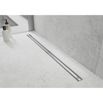 Mexen FLAT 360 SLIM 150 cm - Lineární odtokový žlab, nerez 1041150