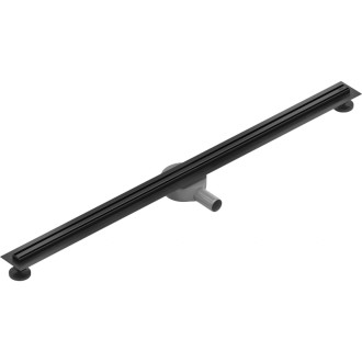Mexen FLAT 360 SLIM 130 cm - Lineární odtokový žlab, černá 1741130