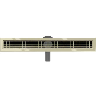 Mexen Flat 360° M33 otočný lineární odtok 50 cm, zlatý - 1533050-40