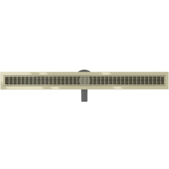 Mexen Flat 360° M33 otočný lineární odtok 90 cm, zlatý - 1533090-40