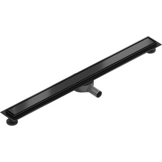 Mexen Flat 360° M13 2v1 otočný lineární odtok 80 cm, černý - 1710080-40
