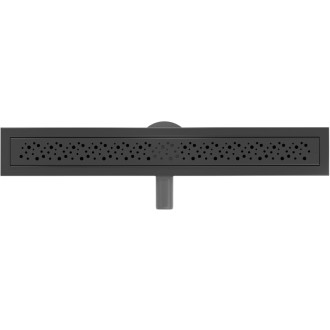 Mexen Flat 360° M12 otočný lineární odtok 60 cm, černý - 1721060-40