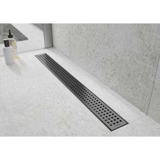 Mexen Flat 360° M08 otočný lineární odtok 60 cm, černý - 1725060-40
