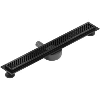 Mexen Flat 360° M33 otočný lineární odtok 70 cm, černý - 1733070-40